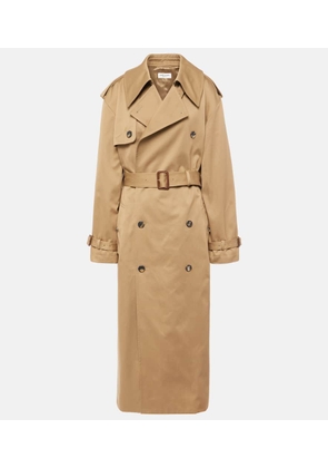 Saint Laurent Cotton gabardine trench coat