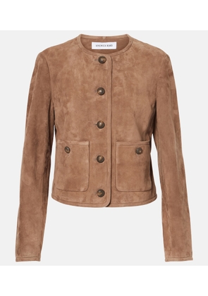 Veronica Beard Andrea suede jacket