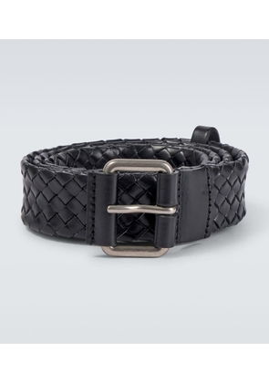 Saint Laurent Woven leather belt