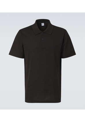 Berluti Scritto cotton piqué polo shirt