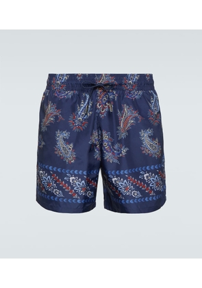 Etro Printed swim trunks