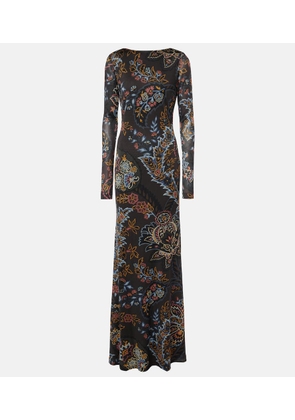 Etro Floral maxi dress