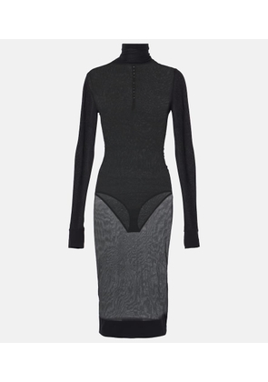 Saint Laurent Jersey midi dress