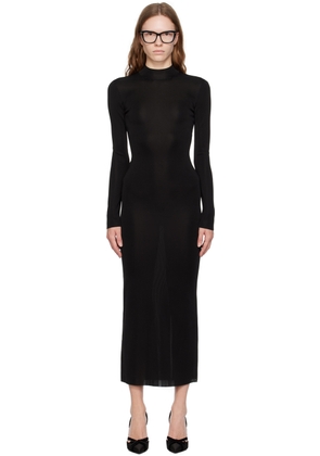 TOM FORD Black Crewneck Maxi Dress