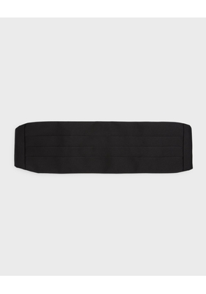 Men's Pleated Satin Cummerbund