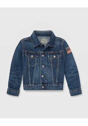 Boy's Denim Trucker Jacket, Size 2-7