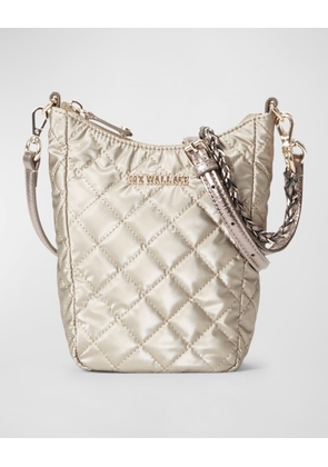 Crosby Go Metallic Quilted Crossbody Bag