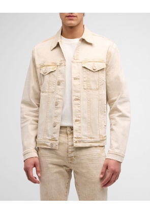 Men's Embossed Heavyweight Trucker Jacket