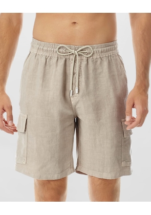 Men's Linen Drawstring Shorts