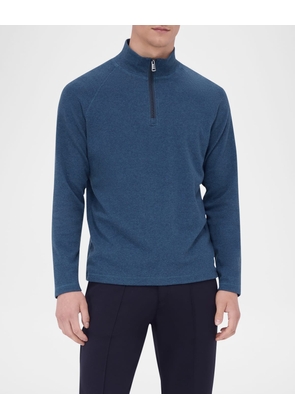 Men's Quarter-Zip Knit Sweater