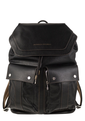 Brunello Cucinelli Leather Backpack