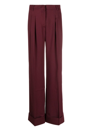 THE ANDAMANE Natalie high-waisted palazzo pants - Red