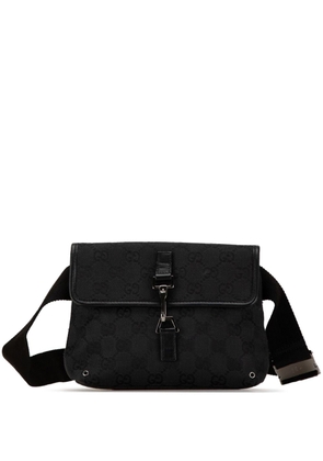 Gucci Pre-Owned 2000-2015 GG Canvas Jackie belt bag - Black