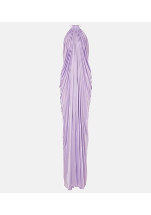 Tom Ford Draped halterneck jersey gown