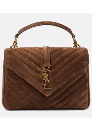 Saint Laurent CollÃ¨ge Medium suede shoulder bag