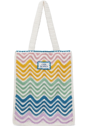 Casablanca Multicolor Wave Tote