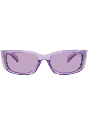 Prada Eyewear Purple Symbole Sunglasses