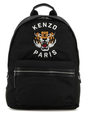 Black Polyester Kenzo Varsity Backpack