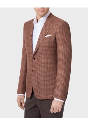 Men's Check Cashmere-Blend Sport Jacket