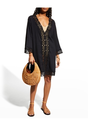 Plus Size Island Coverup Tunic