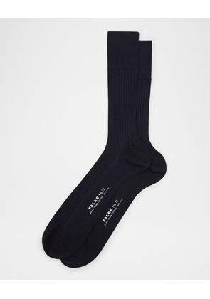 Men's No. 13 Egyptian Piuma Cotton Rib Crew Socks