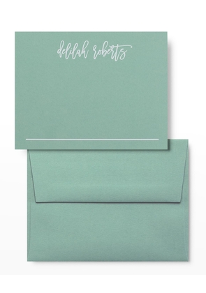 Tailor Made Note Cards, Set of 25 - Personalized