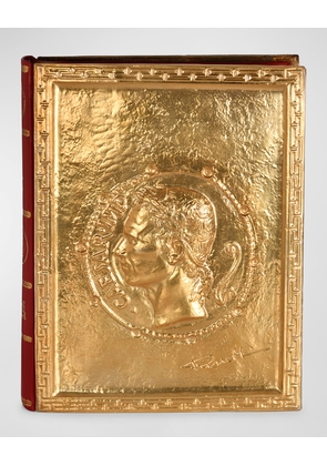 'Giulio Cesare' Limited Edition Book with Gold Sculpture Cover