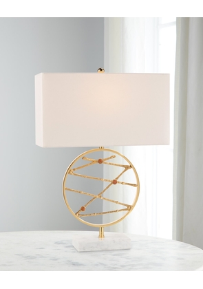 Golden Jasper Table Lamp