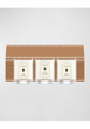 Trio of Travel Candles, 3 x 65 g