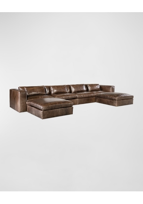 Wilder 6-Piece Leather Sectional