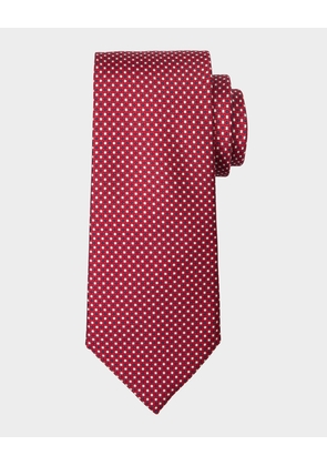 Men's Connected Circle Silk Tie