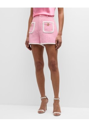 Auden Contrast Boucle Shorts