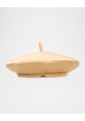 Carter Camel Cashmere Beret