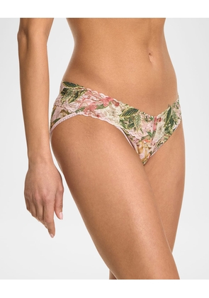 Printed Signature Lace Vikini Briefs