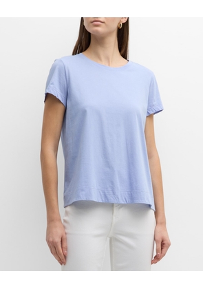 Modern Short-Sleeve Cotton Jersey Tee