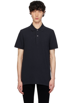 TOM FORD Navy Tennis Polo