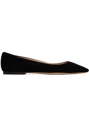 Jimmy Choo Black Romy Ballerina Flats