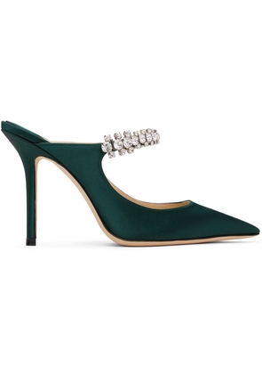 Jimmy Choo Green Bing 100 Heels