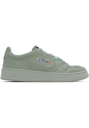 AUTRY Gray Medalist Low Sneakers