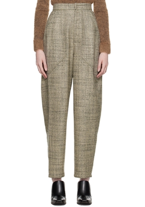 Stella McCartney Beige Loose Fit Trousers