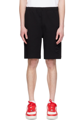 AAPE by A Bathing Ape Black Moonface Shorts