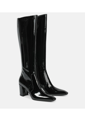 Saint Laurent Lauren 70 patent leather knee-high boots