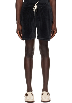 OAS Black Drawstring Shorts