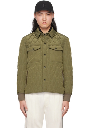 TOM FORD Green Quilted Jacket