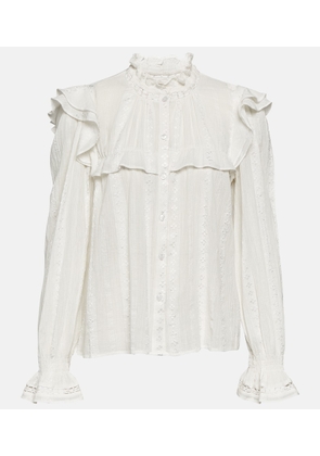 Marant Etoile Jatedy cotton-blend blouse