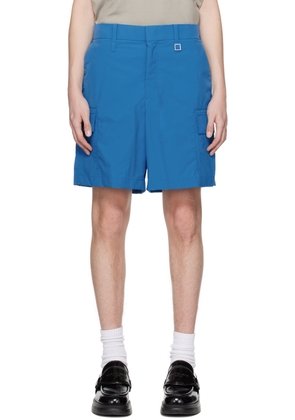 WOOYOUNGMI Blue Hardware Shorts