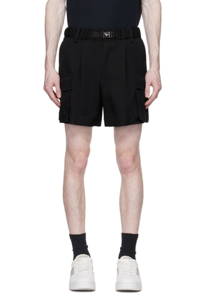 Emporio Armani Black Press-Release Shorts