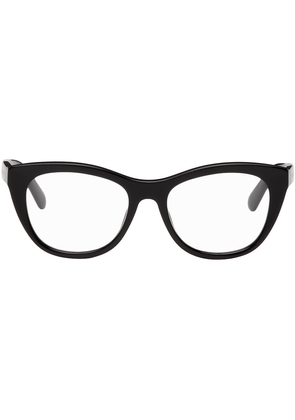 Stella McCartney Black Cat-Eye Glasses