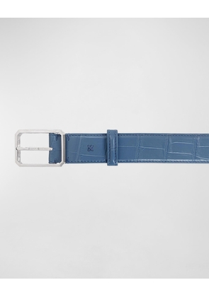 Men's Crocodile Leather Belt