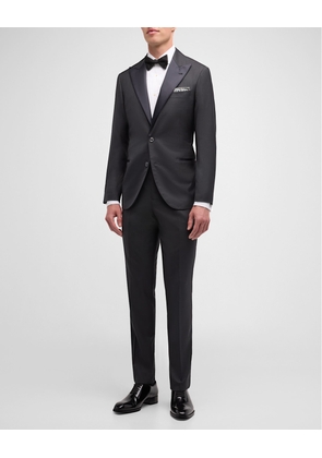 Men's Solid Peak-Lapel Tuxedo